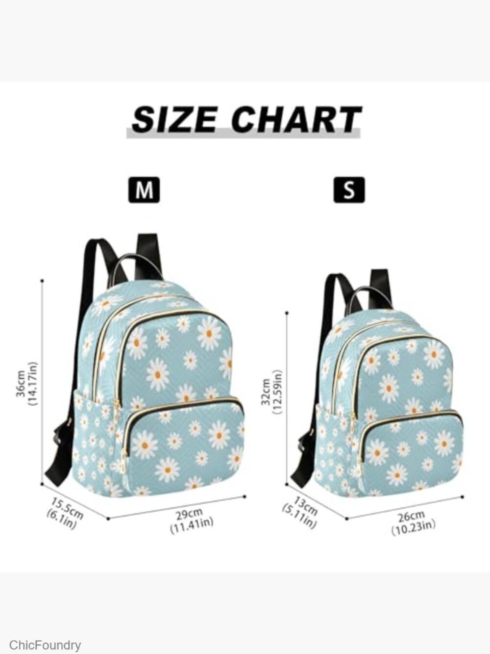 Mini Canvas Backpack Purse - Adjustable Strap, Multiple Pockets, Travel Daypack - Picture 4 of 7